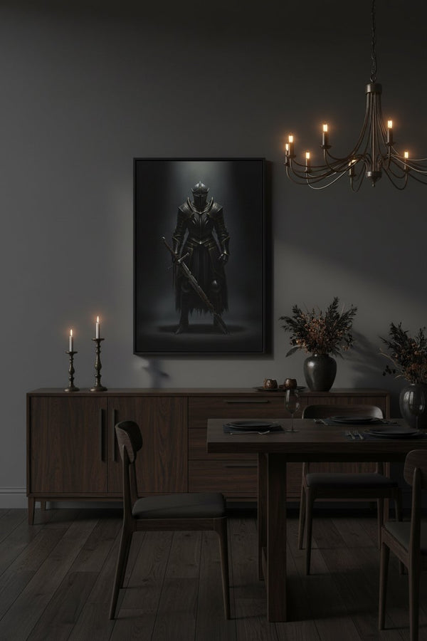 Shattered Valor: Gothic Relic Fine Art wall art room scene 7