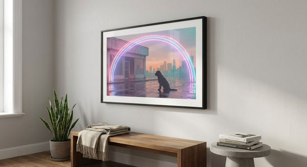 Silent Watch in Pastel Afterglow
