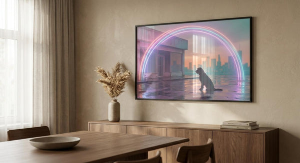 Silent Watch in Pastel Afterglow