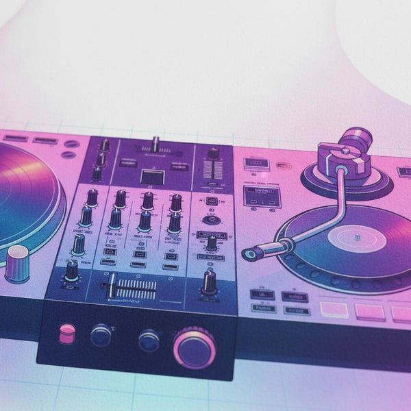 Sleepless Hours Turntable Dreamwave detail close up 12