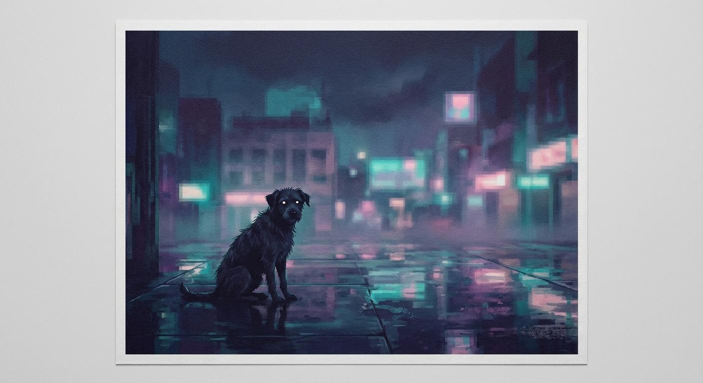 Solitary Watchman of the Night Alley