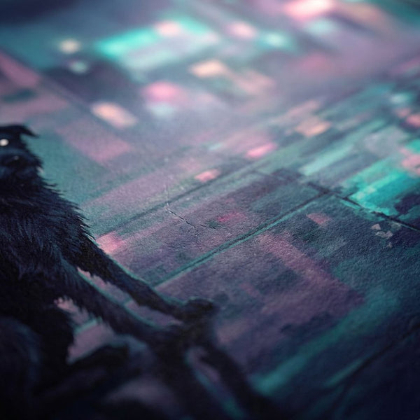 Solitary Watchman of the Night Alley