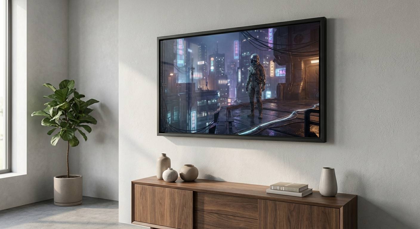 Static Drift in the Neon Expanse