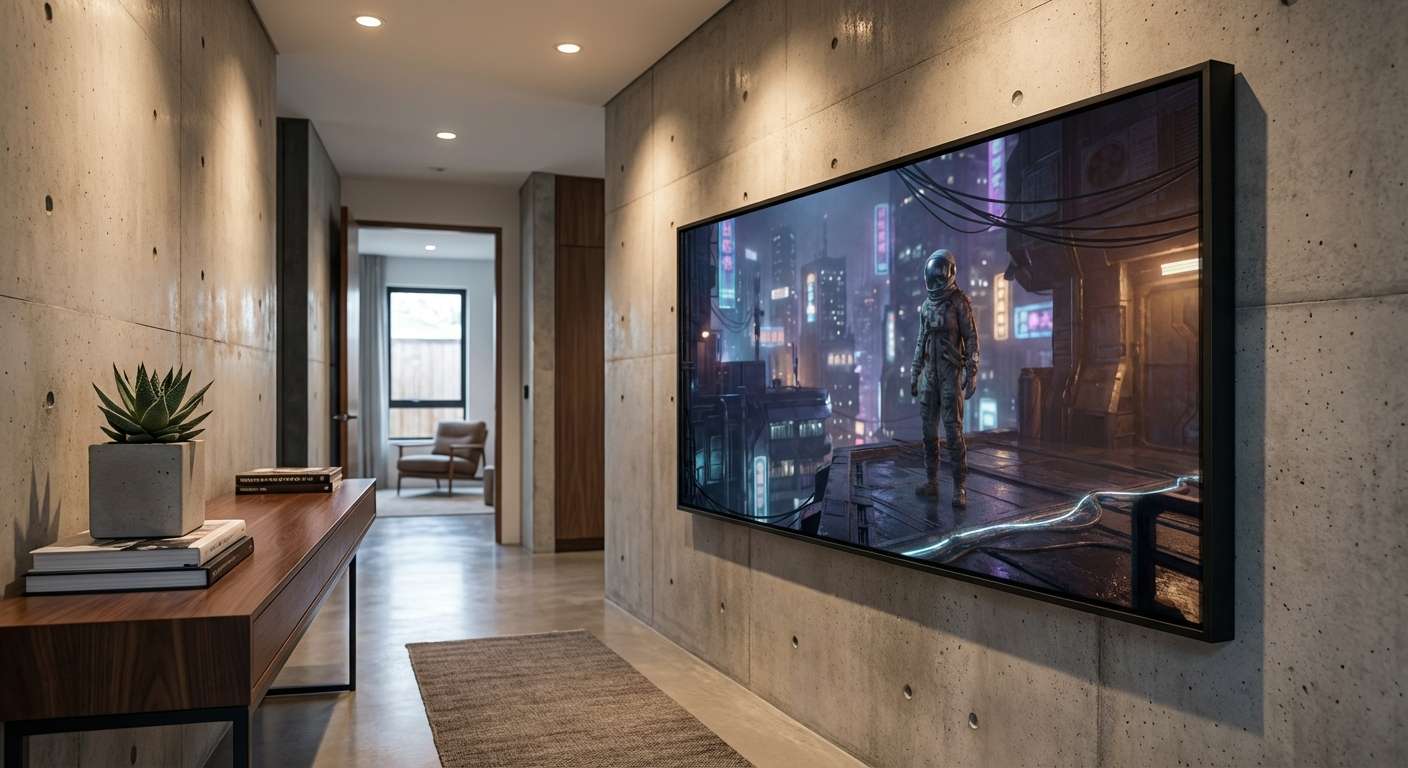 Static Drift in the Neon Expanse