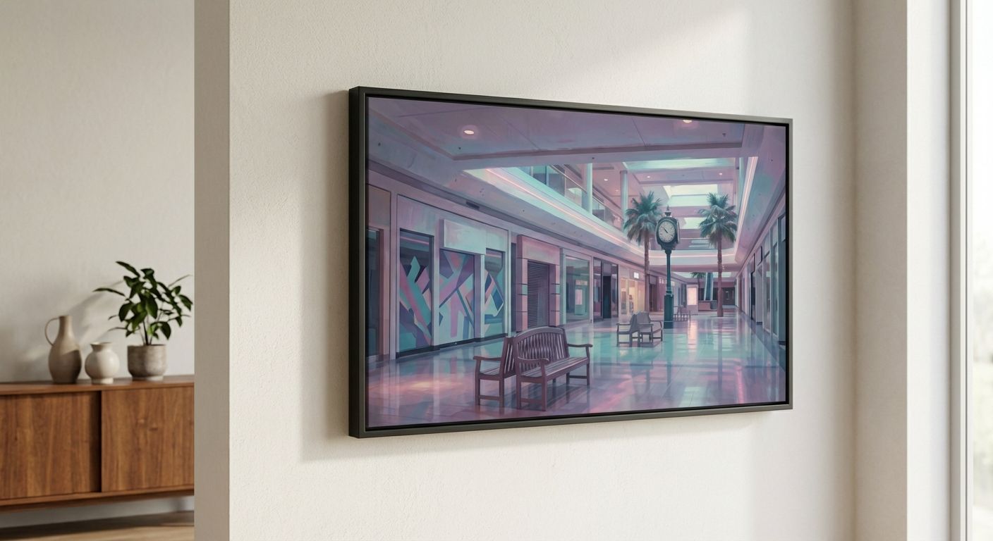 Stillness in the Echoing Atrium