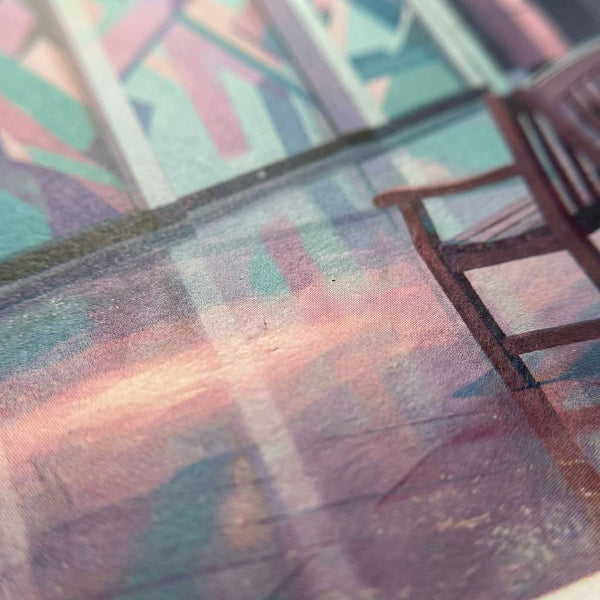 Stillness in the Echoing Atrium
