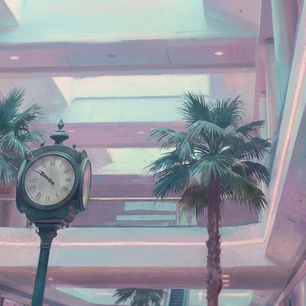 Stillness in the Echoing Atrium