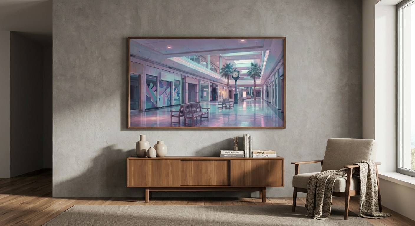 Stillness in the Echoing Atrium