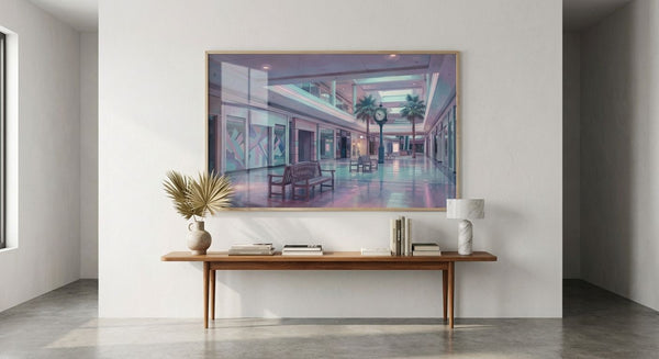Stillness in the Echoing Atrium
