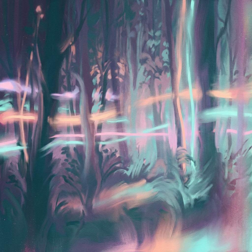 Temporal Drift through the Luminous Grove