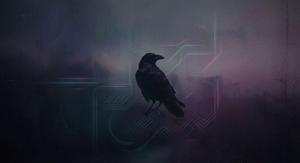 The Obsidian Sentinel in Shadowed Silence