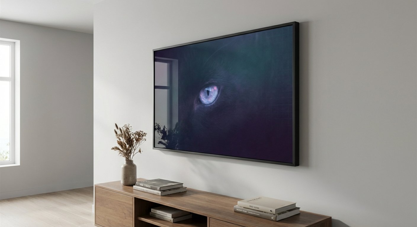 The Predatory Gaze in Obsidian Shadow