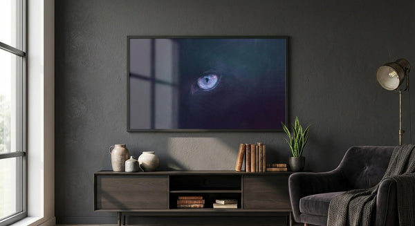 The Predatory Gaze in Obsidian Shadow