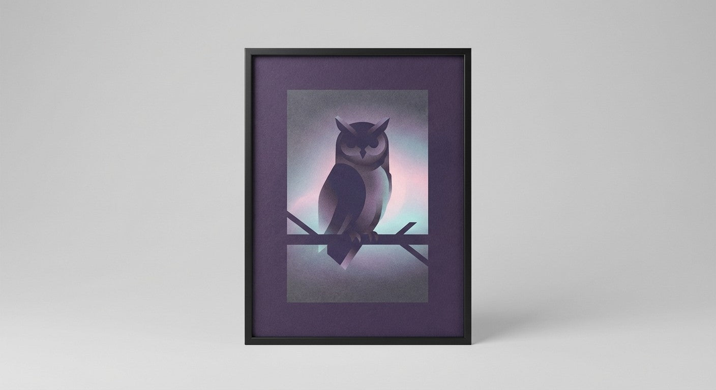 The Shadowed Nocturnal Sentinel