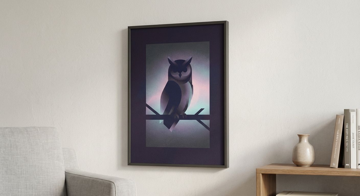 The Shadowed Nocturnal Sentinel