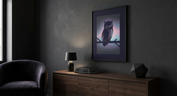 The Shadowed Nocturnal Sentinel