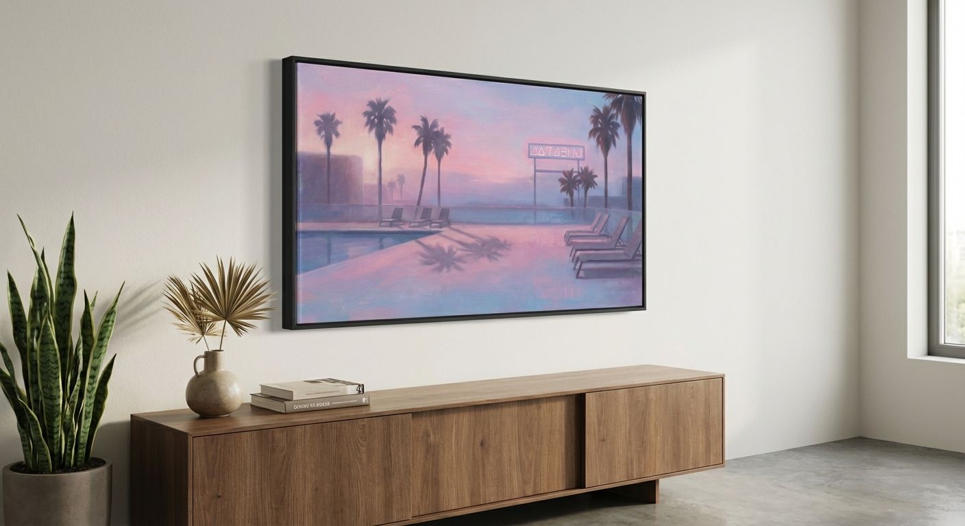 The Stillness of Afterhours Water