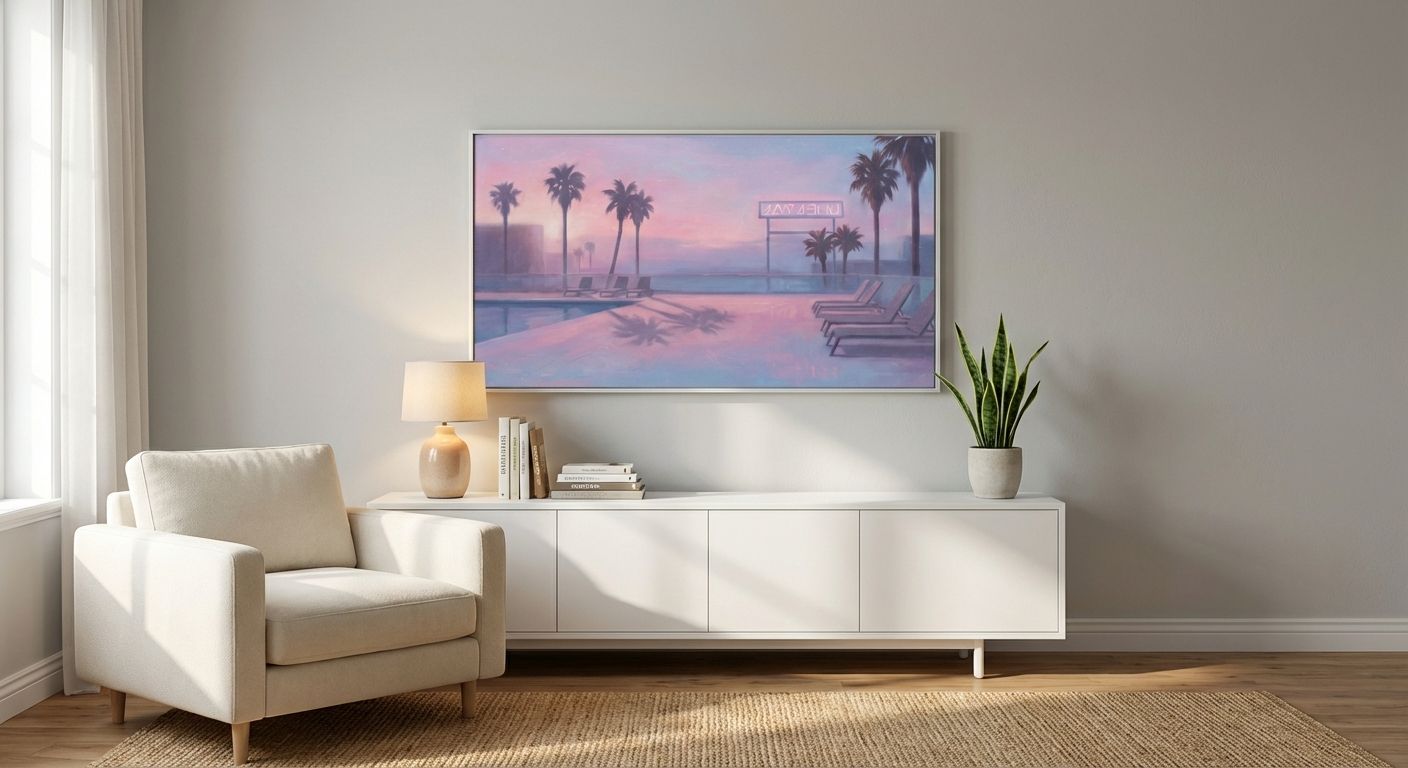 The Stillness of Afterhours Water