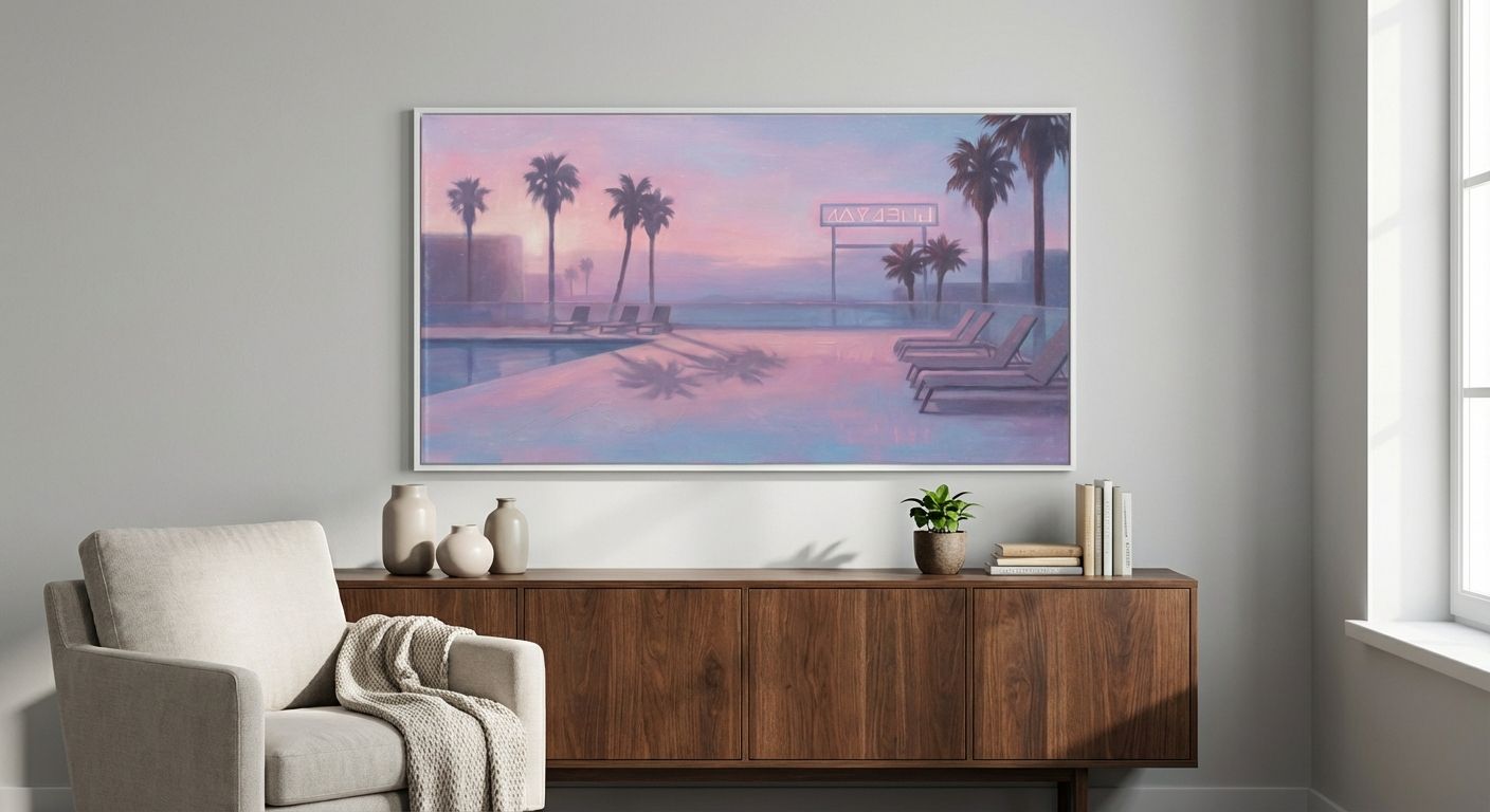 The Stillness of Afterhours Water