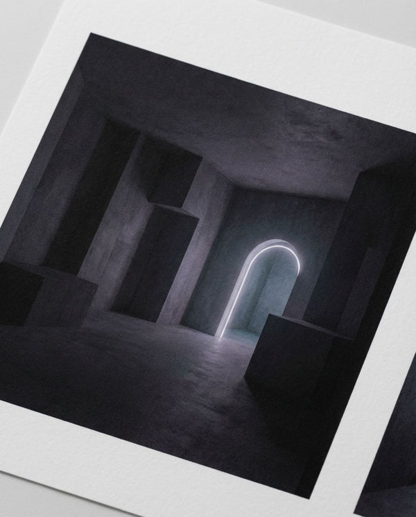 The Unoccupied Threshold in Charcoal Gray