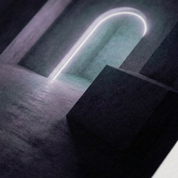 The Unoccupied Threshold in Charcoal Gray