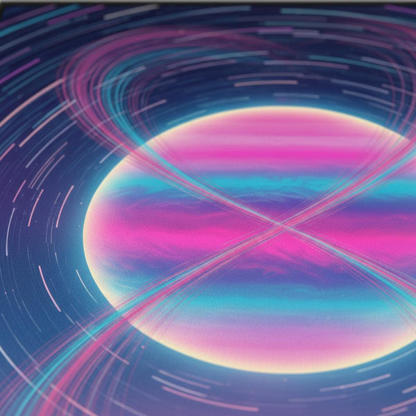 Twilight Nebula Dreamscape Art Print detail close up 12