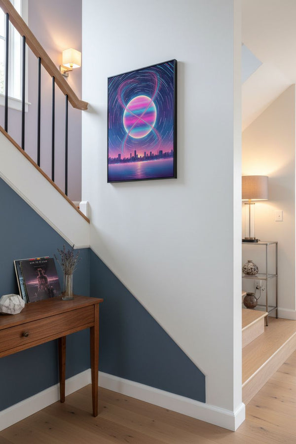 Twilight Nebula Dreamscape Art Print wall art room scene 7