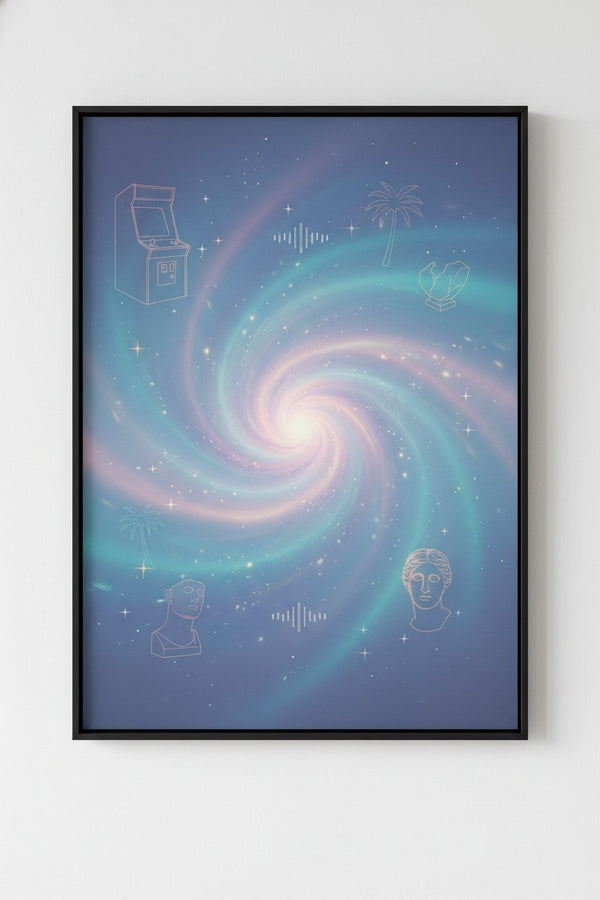 Twilight Nebula Reverie Fine Art Print main artwork