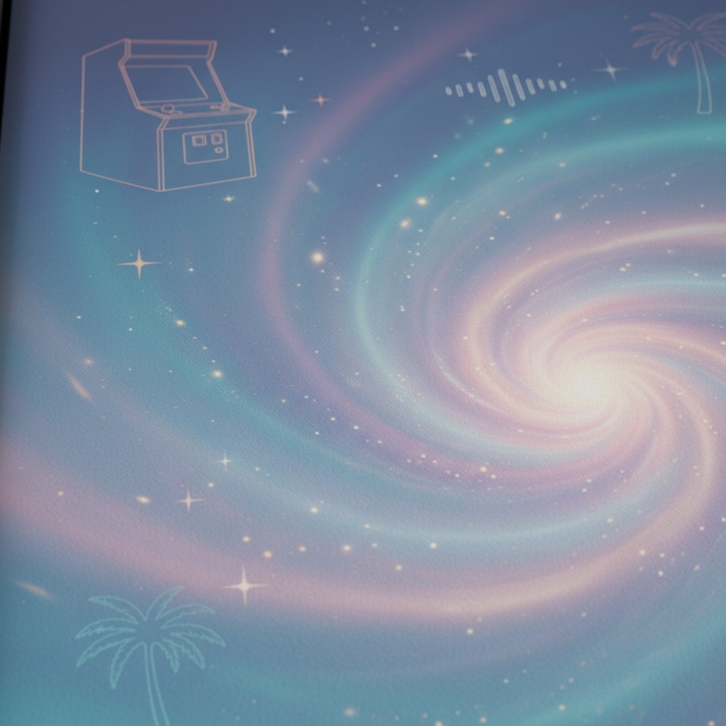 Twilight Nebula Reverie Fine Art Print detail close up 11