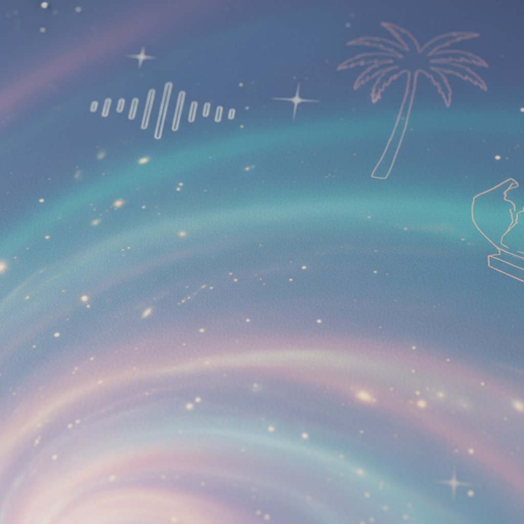 Twilight Nebula Reverie Fine Art Print detail close up 12